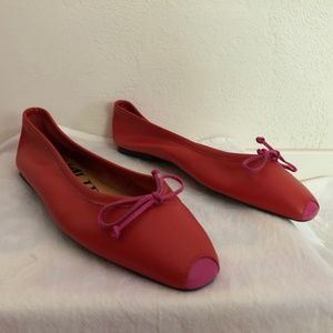 Sam & Libby Red Ballet Flats Sz 7 - BRAND NEW
